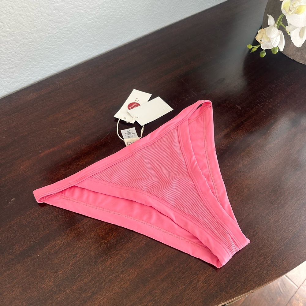 L*Space Pink Bikini Bottom